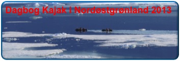 Dagbog Kajak i Nordøstgrønland 2013